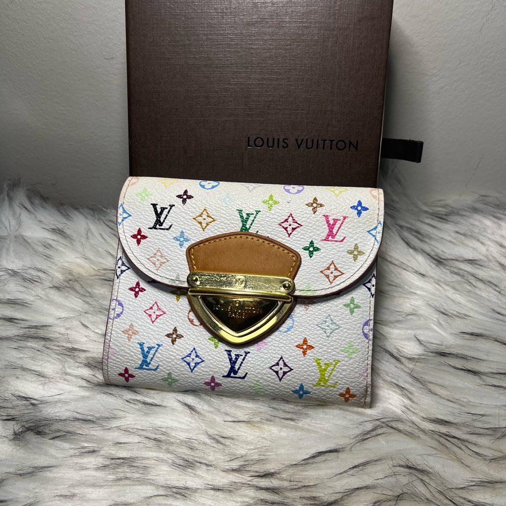 EMT SALE Louis Vuitton Takashi murakami, compact Joey wallet. - Picture 3 of 13